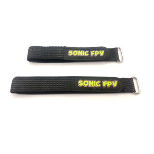 SONIC FPV Battery Strap 20X250mm 20X300mm Cinturino LIPO con fibbia in metallo intrecciato antiscivolo ad alta resistenza per FPV Freestyle Cinelifter
