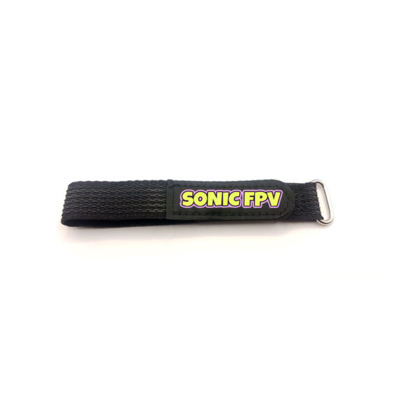 Cinturino Lipo FPV 20x250 mm con fibbia in metallo - Resistente e antiscivolo per droni da freestyle e racing