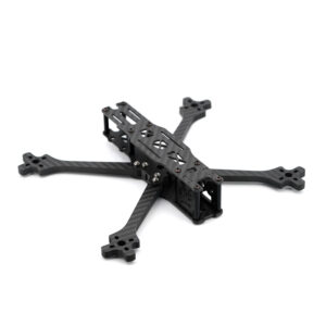 Telaio TBS Source One V5 da 5 pollici per drone FPV freestyle, vista completa montata
