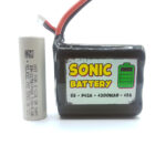 SONIC BATTERY LI-ION 21700 Molicel P42A - 6S 03