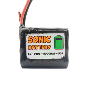 Sonic Battery 21700 - P50B 5000mAh 45A 6S – Batteria Li-ion Alte Prestazioni LONG RANGE XT60 Amass