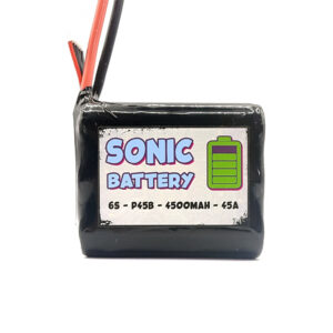 Sonic Battery 21700 - P45B 4500mAh 45A 6S – Batteria Li-ion Alte Prestazioni LONG RANGE XT60 Amass