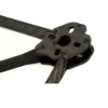 Dettaglio braccetto in carbonio del telaio FPV TBS Source V, compatibile con motori 2207 e 2306 ed eliche 5.1"