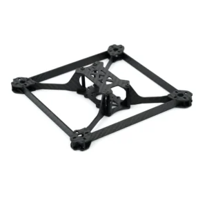 Telaio drone FPV TBS Source V con struttura verticale in stile box, compatta e ideale per configurazioni racing.