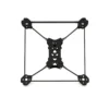 Vista dall’alto del telaio FPV TBS Source V, design pulito, struttura racing compatibile con stack 20x20 e 30x30