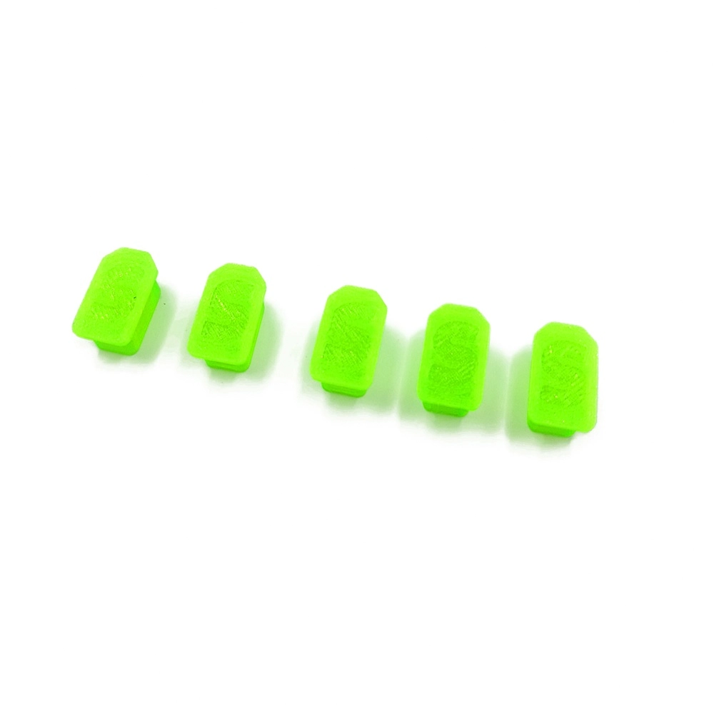 Set da 5 cap XT60 in TPU verde per batterie LiPo e Li-Ion FPV
